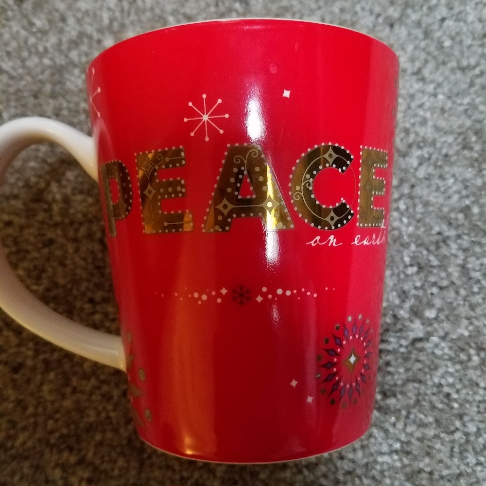 Starbucks 2006 Holiday/Christmas Peace on Earth mug